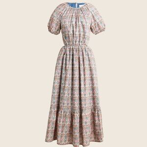 NWT JCrew Liberty of London open back Dress